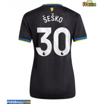 Manchester United Benjamin Sesko #30 3rd trikot Frauen 2025-26 Kurzarm